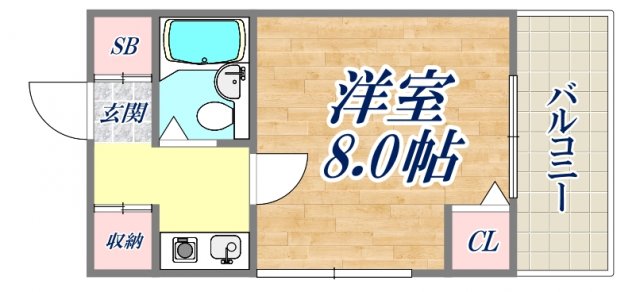 11階の間取り図