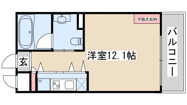 3階の間取り図