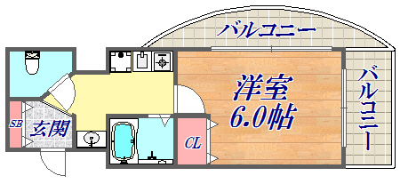 7階の間取り図