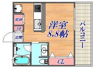 3階の間取り図