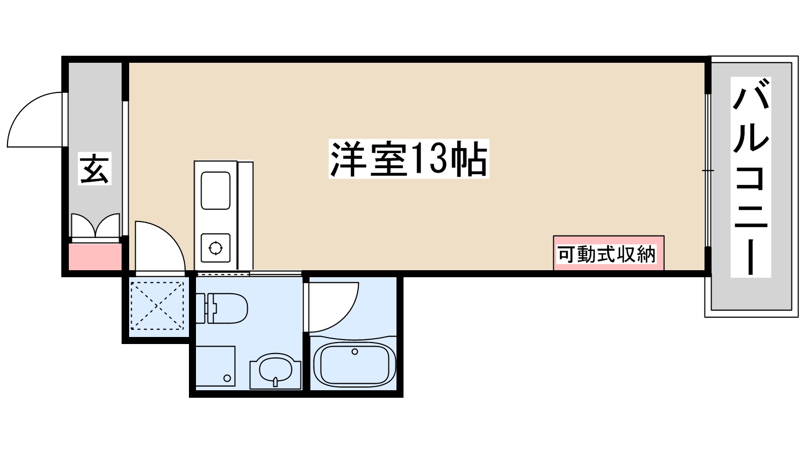 2階の間取り図