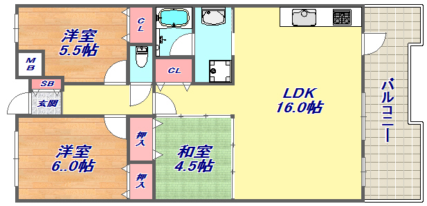 間取図