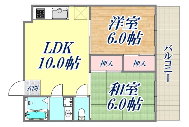 3階の間取り図