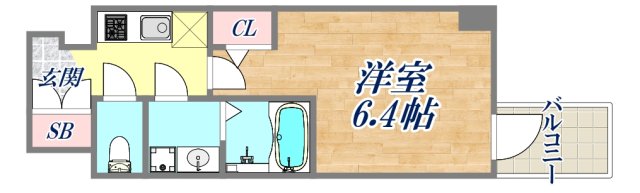 13階の間取り図