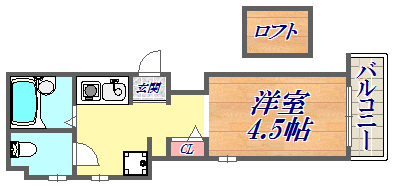 3階の間取り図