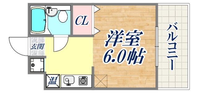 2階の間取り図