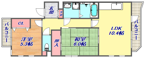間取図