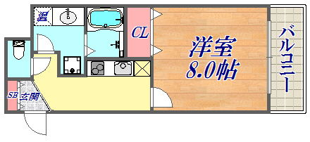 3階の間取り図