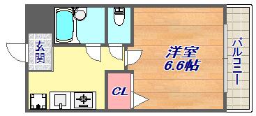 2階の間取り図