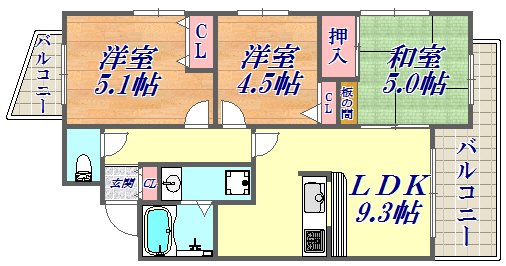 間取図