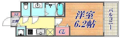 9階の間取り図