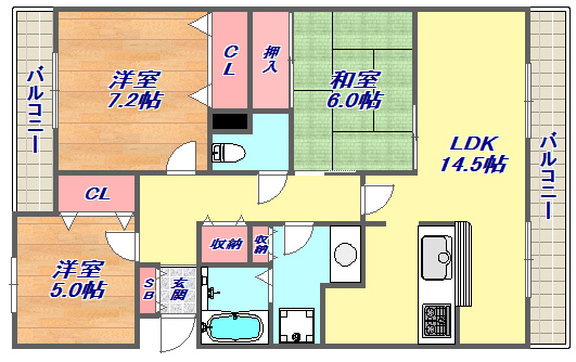 間取図
