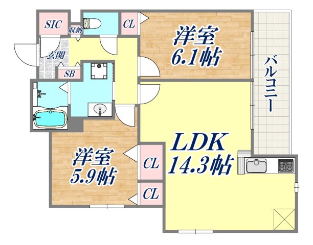 間取図