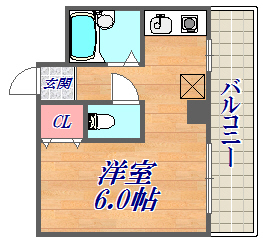 1階の間取り図