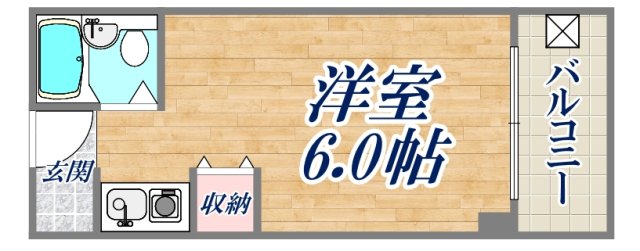 8階の間取り図