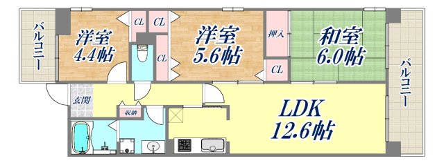 間取図