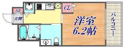 3階の間取り図