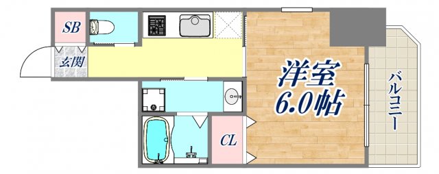 13階の間取り図