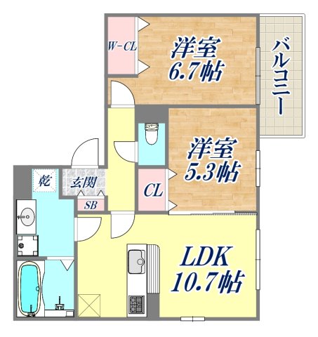 間取図