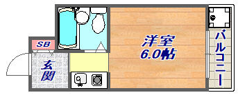 3階の間取り図