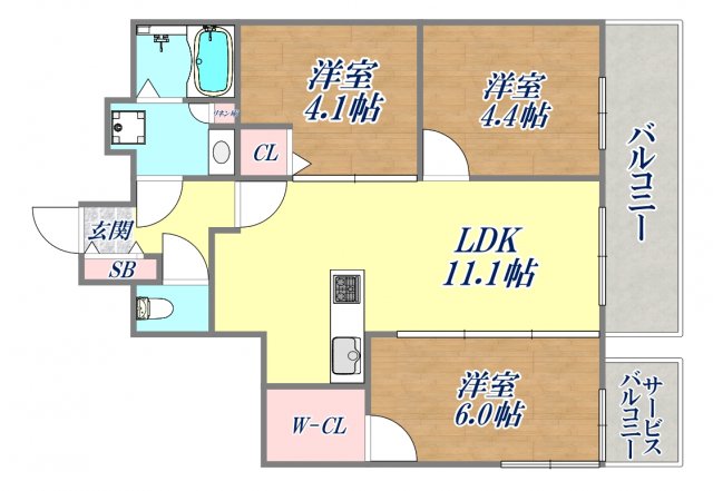 間取図