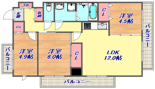 間取図