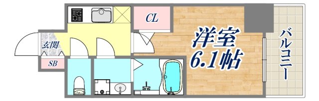 11階の間取り図