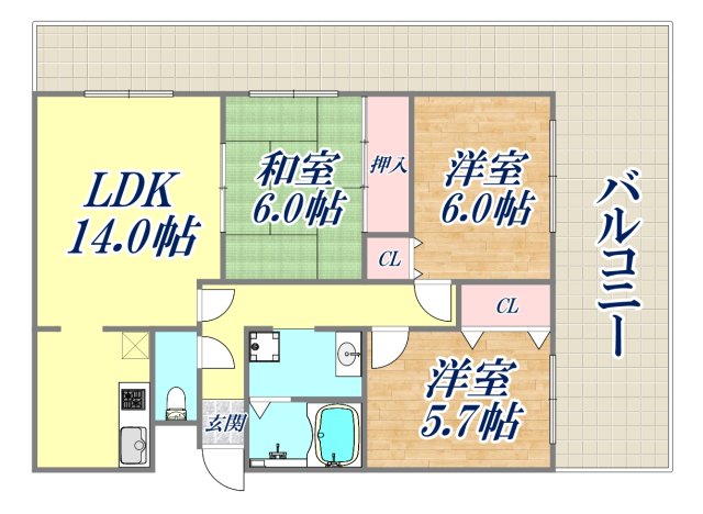 間取図
