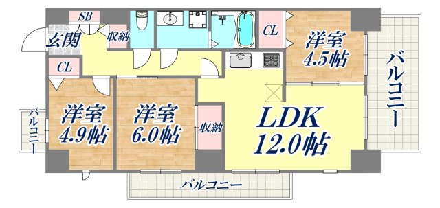 間取図