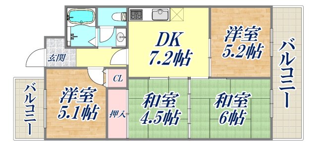 間取図