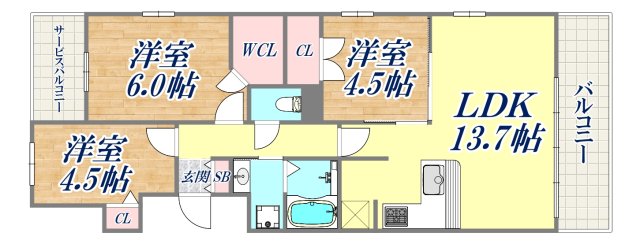 間取図