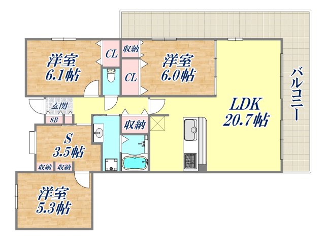 間取図