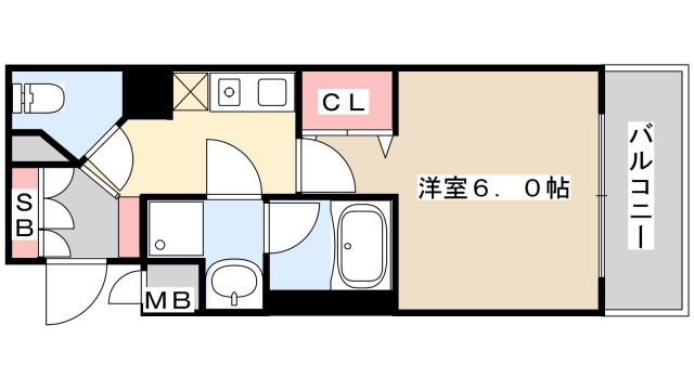4階の間取り図