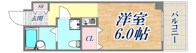 5階の間取り図
