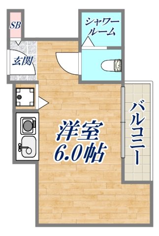3階の間取り図