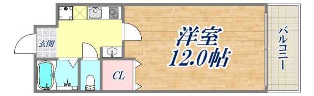 2階の間取り図