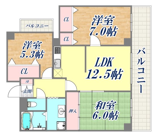間取図