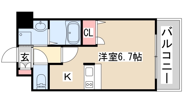 3階の間取り図