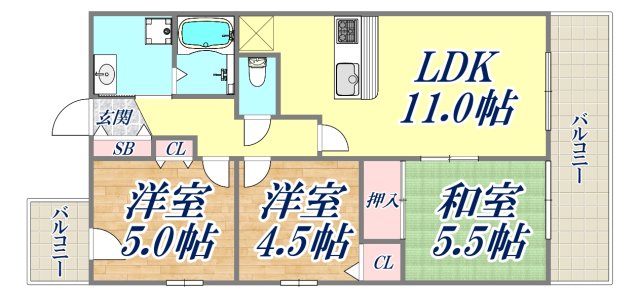 間取図
