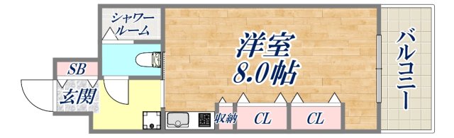 5階の間取り図