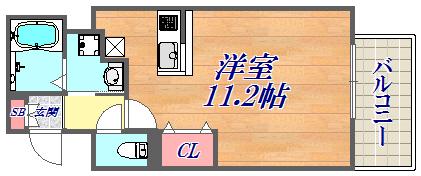 6階の間取り図