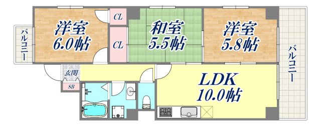 間取図