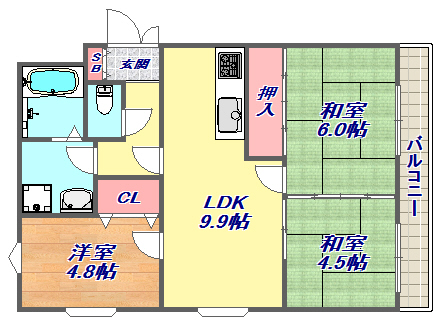 間取図