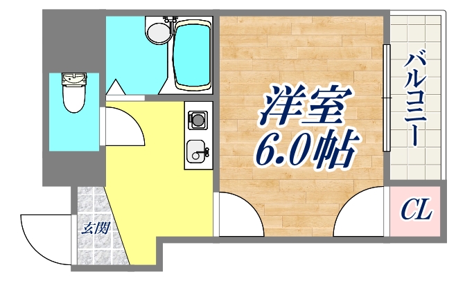 3階の間取り図