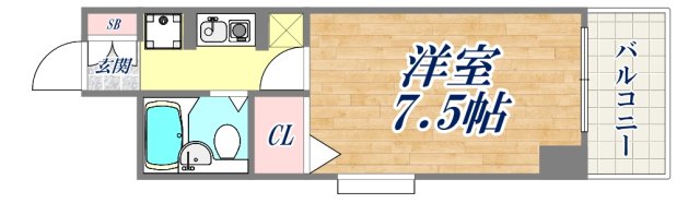 9階の間取り図