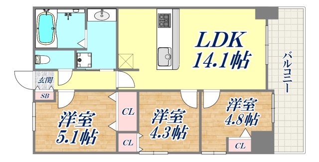 間取図