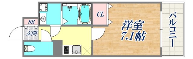 2階の間取り図