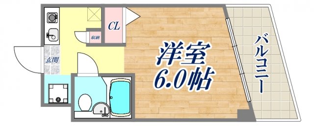 3階の間取り図