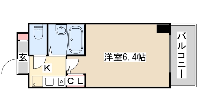 6階の間取り図