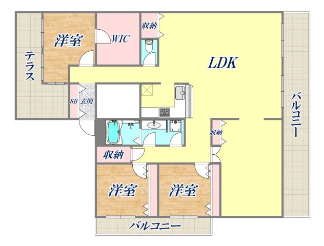 間取図